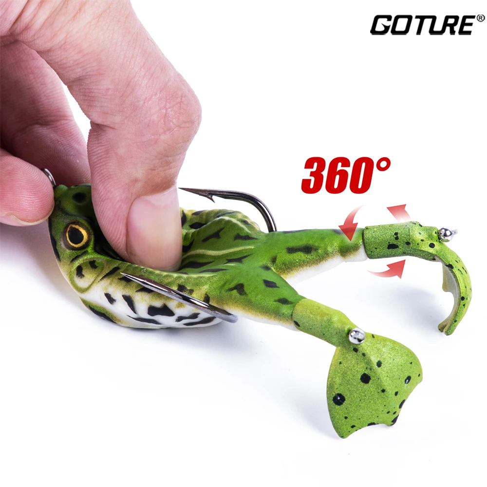Fishing Lure Swimbait - Goture 8.4g 13.6g 16.6g Frog Fishing