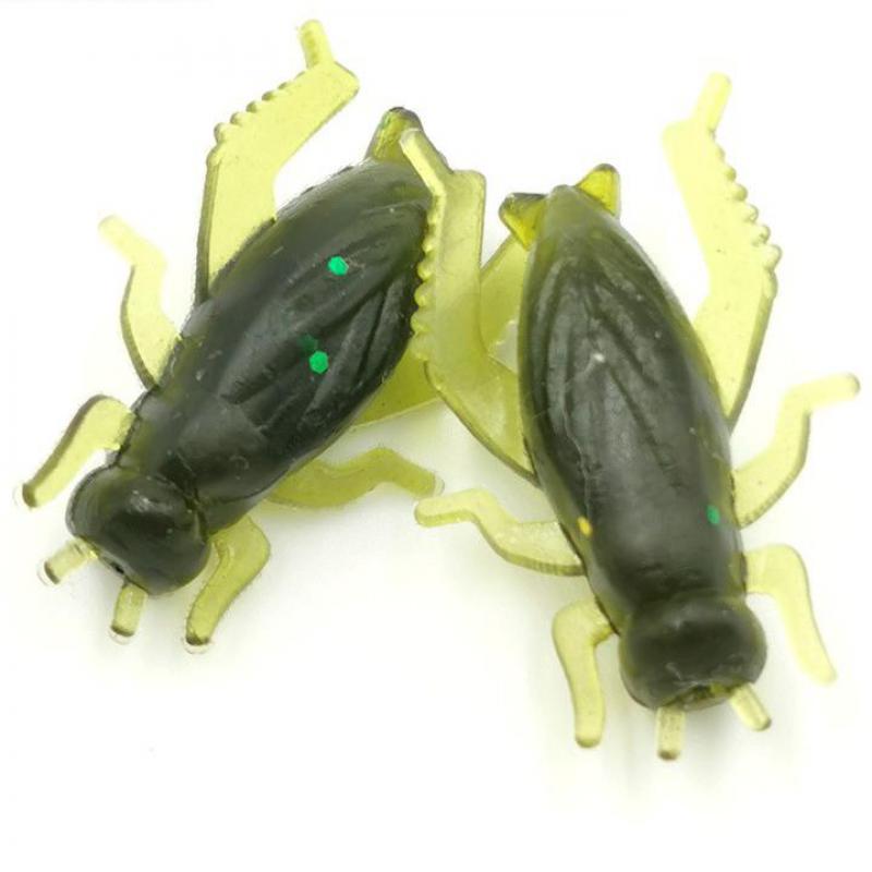 60pcs/box Soft Insect Cricket  - Fishing Lure Box ulasan dan harga