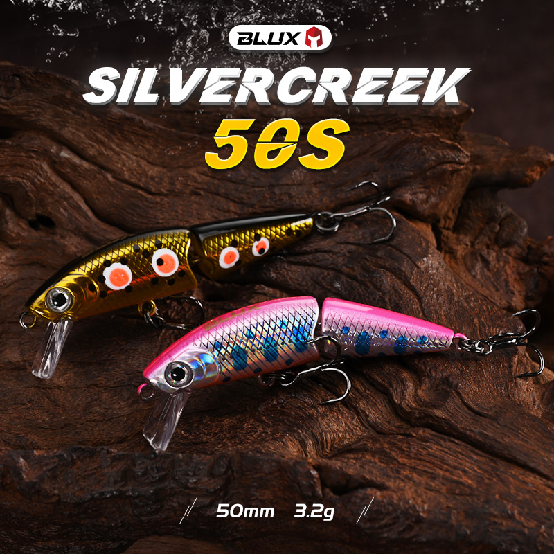 BLUX DR. Minnow Joint 50S Swim - Fishing Lure Popper ulasan dan harga