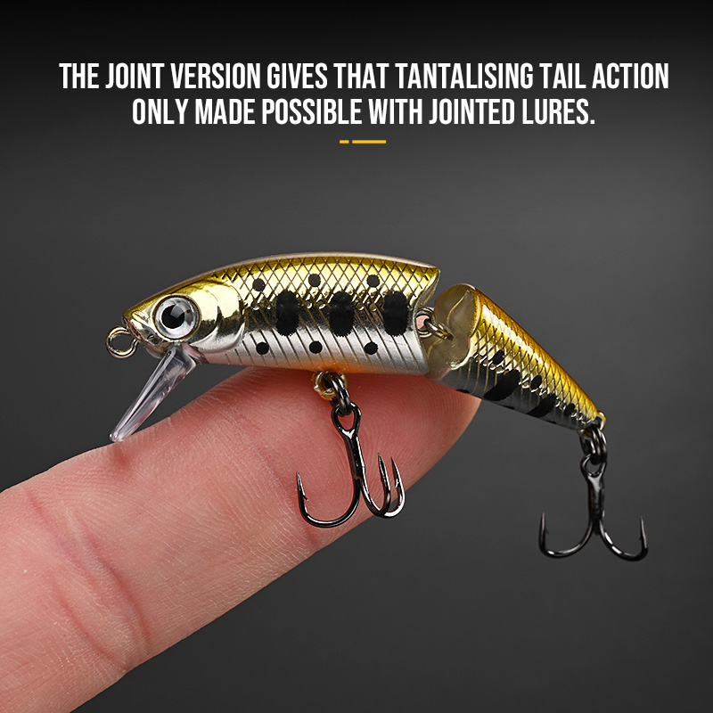 BLUX DR. Minnow Joint 50S Swim - Fishing Lure Popper ulasan dan harga