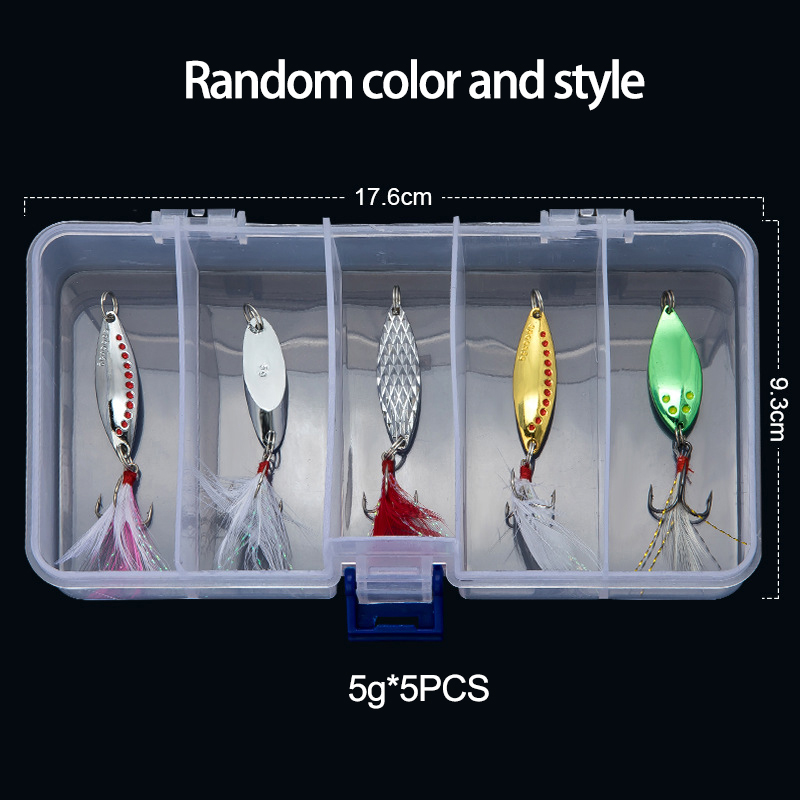 Metal Spoon Spinner Fishing Lu - Fishing Lure Spoon ulasan dan harga