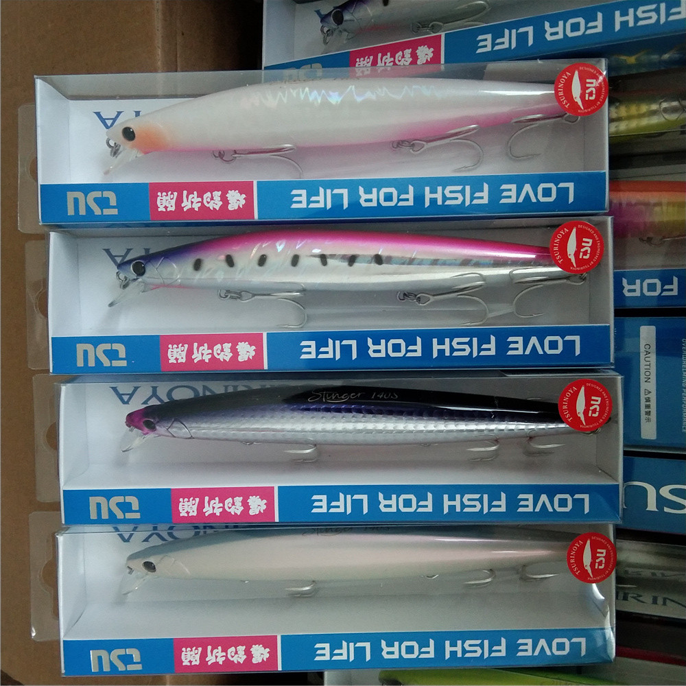 TSURINOYA 4PCS 140S Fishing Lu - Fishing Lure Jerkbait ulasan dan harga