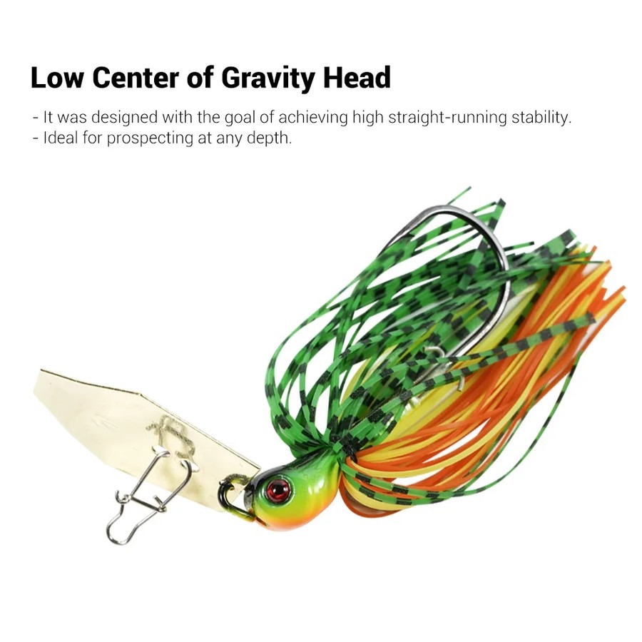 Noeby Chatterbait Bladed Jig 1 - Fishing Lure Buzzbait ulasan dan harga