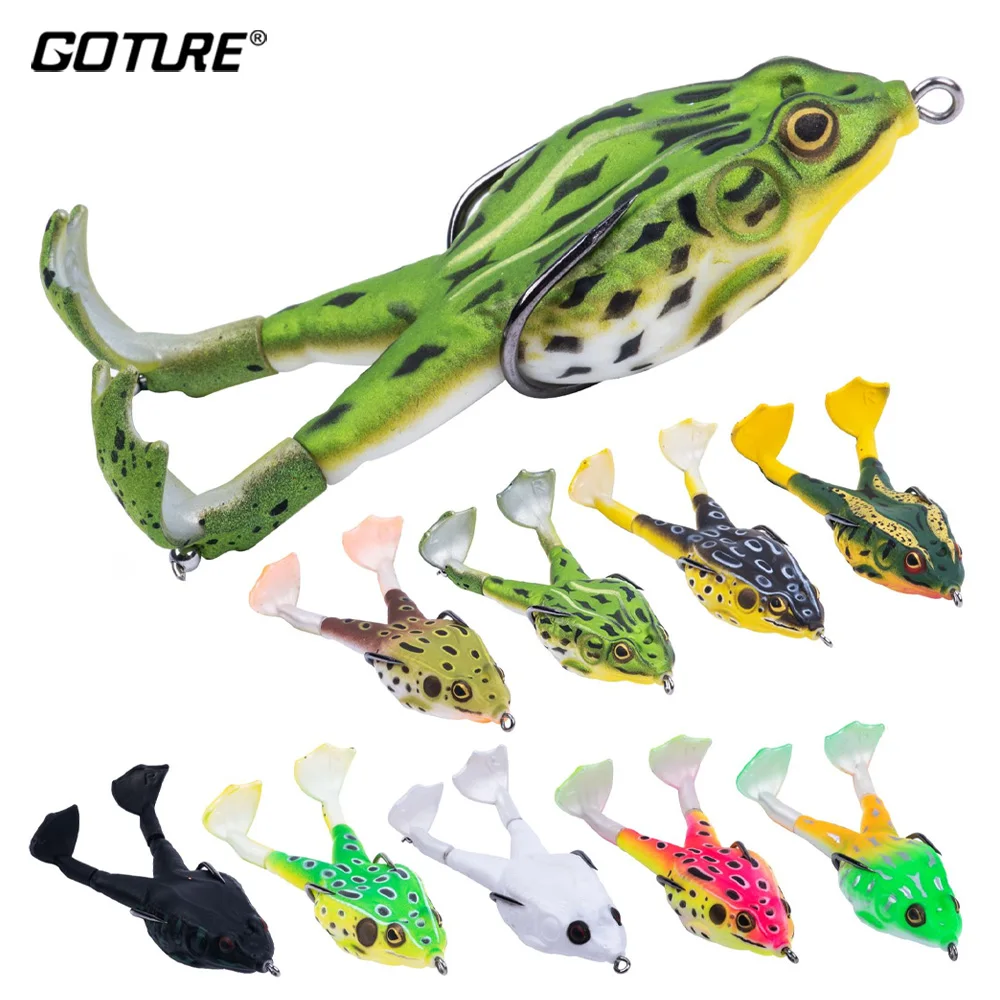Goture 8.4g 13.6g 16.6g Frog F - Fishing Lure Swimbait ulasan dan harga