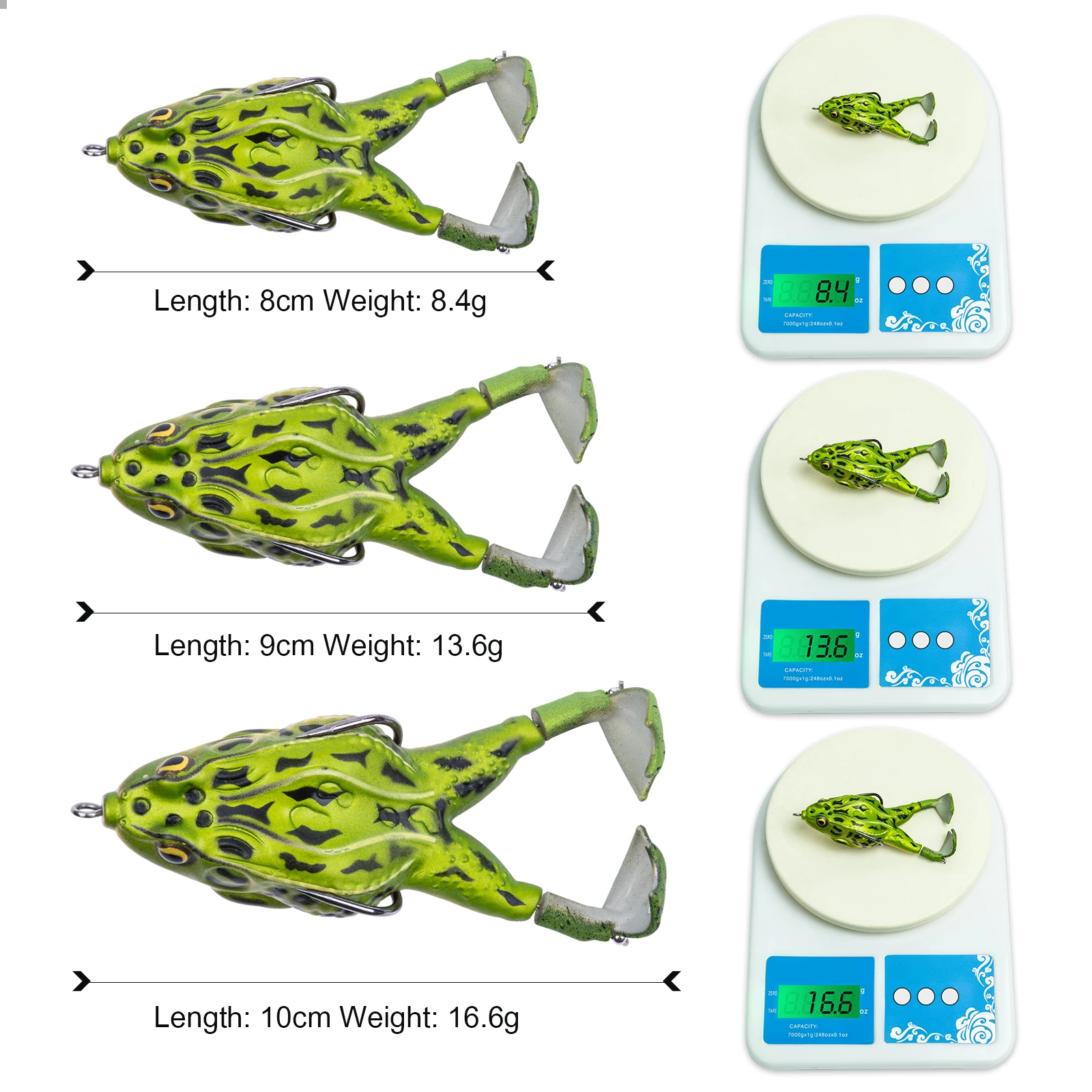 Goture 8.4g 13.6g 16.6g Frog F - Fishing Lure Swimbait ulasan dan harga