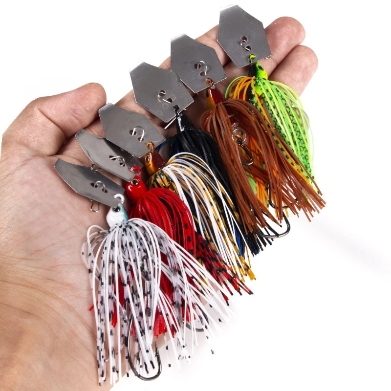 6 Pcs/Set Chatterbait Fishing  - Fishing Lure Buzzbait ulasan dan harga