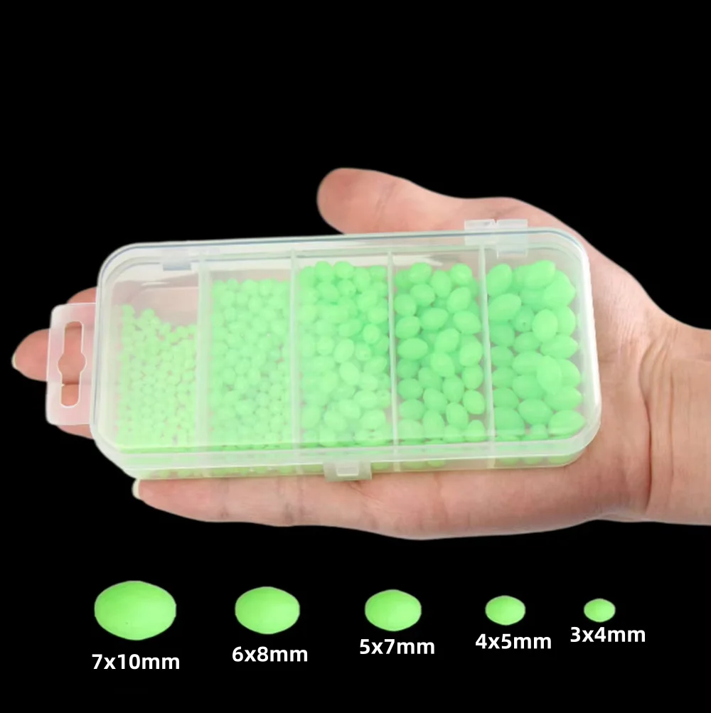 375Pcs/Set Night Luminous Fish - Fishing Lure Soft Plastic ulasan dan harga
