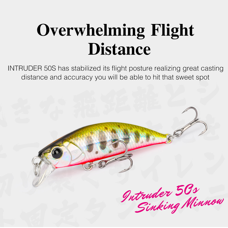 TSURINOYA 50S NEW COLOR 5cm 5g - Fishing Lure Jerkbait ulasan dan harga