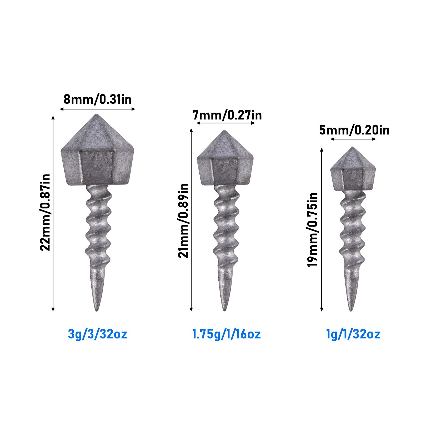 10pcs Fishing Insert Weight Si - Fishing Lure Accessories ulasan dan harga